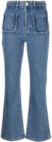 Cropped Flared Jeans 