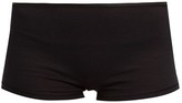 Thumbnail for your product : Hanro Seamless Cotton Boy-short Briefs - Black