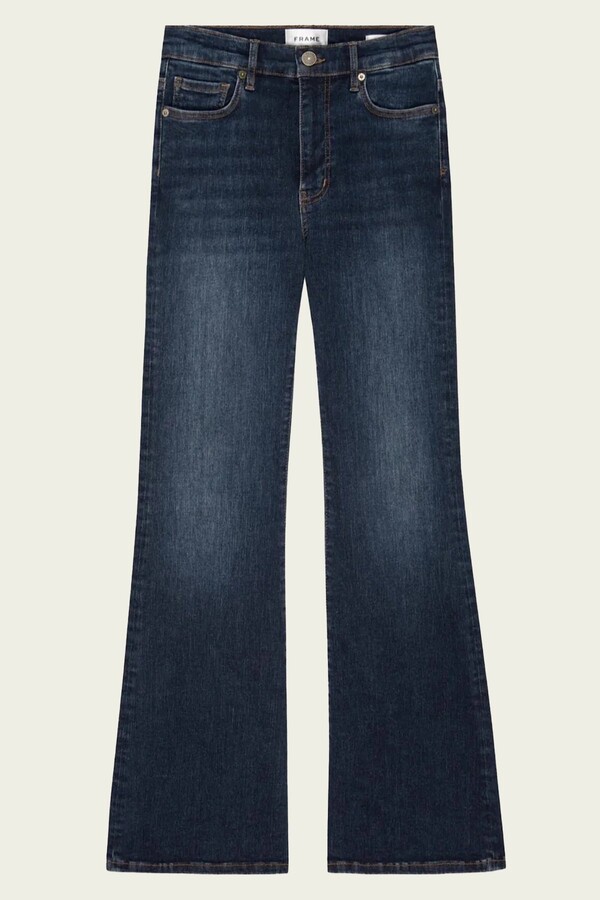 Frame Le Easy Flare Jean in Moonflower