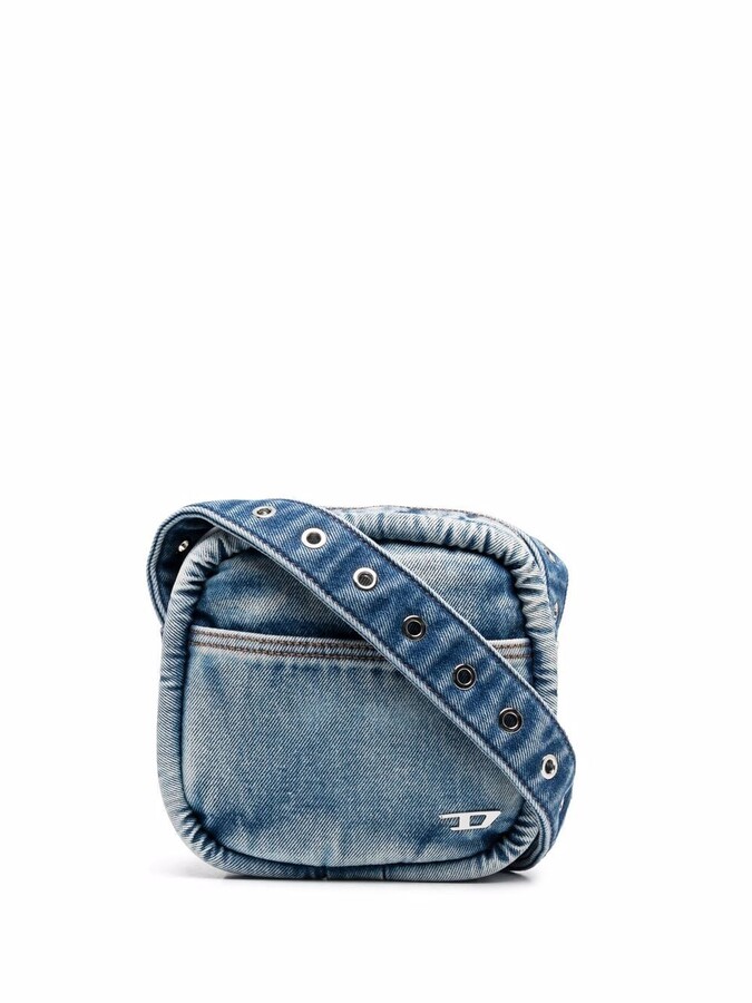 Diesel Amelia denim shoulder bag - ShopStyle