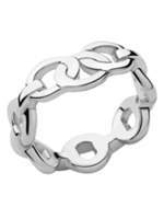 Links of London Signature sterling silver band ring