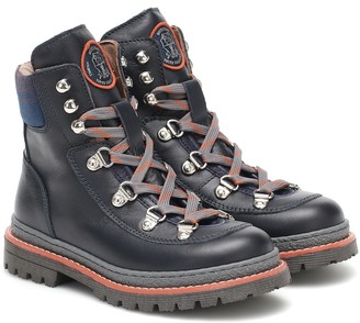 BRUNELLO CUCINELLI KIDS Leather boots