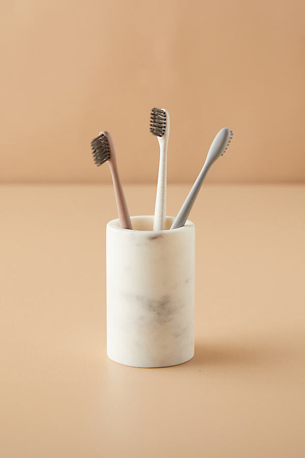 Marble Bathroom Tumbler at Terrain