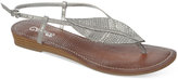 Thumbnail for your product : Carlos by Carlos Santana Tandy Sparkle Leaf Flat Thong Sandals