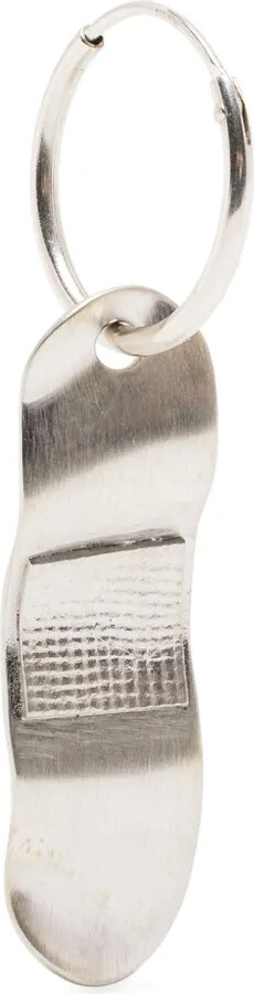 Henrik Vibskov x Vibe Harsløf bandaid-charm hoop earring