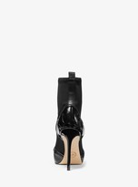 Khloe scuba and leather ankle boot Clearance