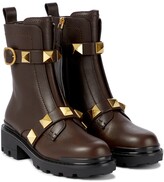 Thumbnail for your product : Valentino Garavani Roman Stud leather ankle boots