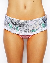 Thumbnail for your product : LaBelle LBR Swim LBR Malibu Baby Watercolour Bikini Bottom
