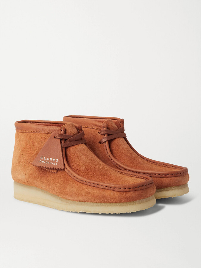 clarks mens orange