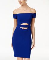 Thumbnail for your product : Sequin Hearts Juniors' Off-The-Shoulder Bodycon Dress