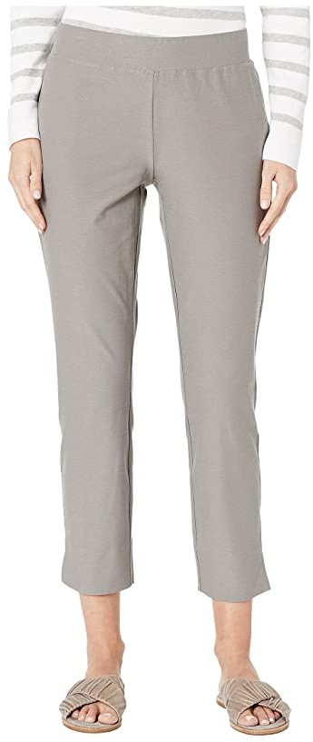 eileen fisher washable stretch crepe cropped pants