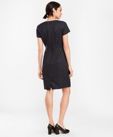 Thumbnail for your product : Brooks Brothers Polka-Dot Striped Wool-Blend Dress