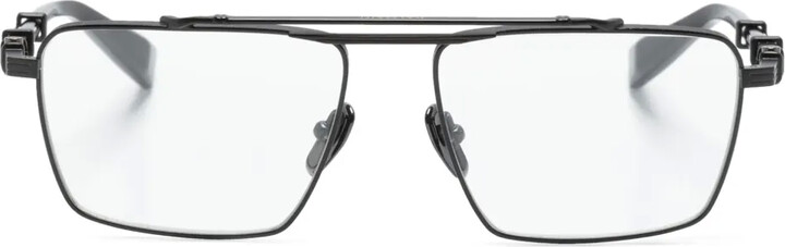 Balmain Eyewear Brigade VI pilot-frame glasses