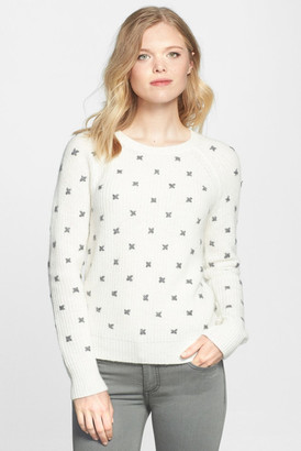 Caslon Fluffy Embroidered Sweater