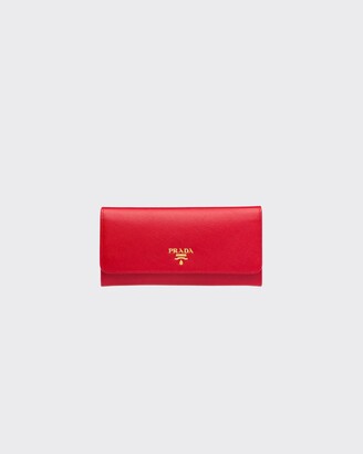 Prada Women's Red Wallets & Card Holders