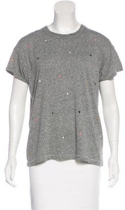 The Great Embroidered Short Sleeve Top