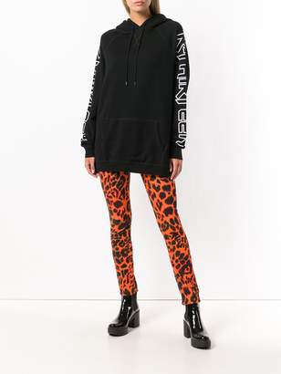R 13 leopard print skinny jeans