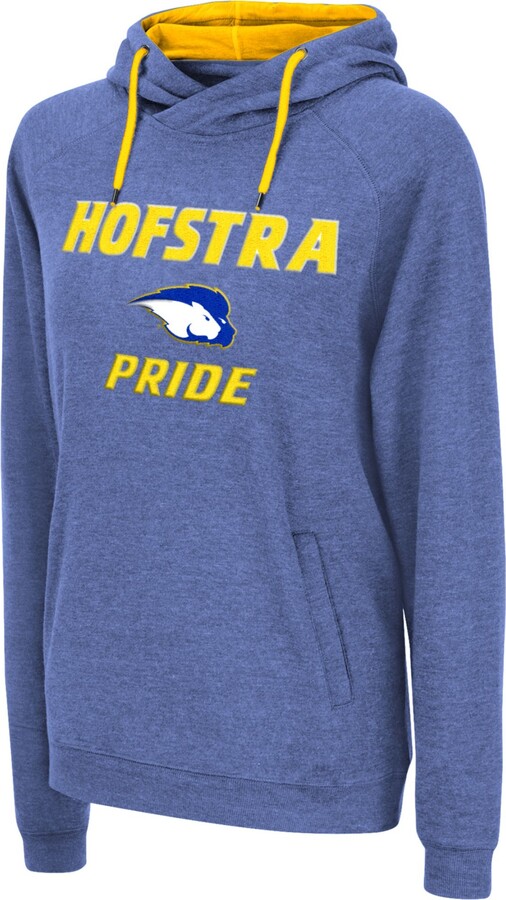 Colosseum Women's Hofstra Pride Royal Pullover Hoodie, Small, Blue