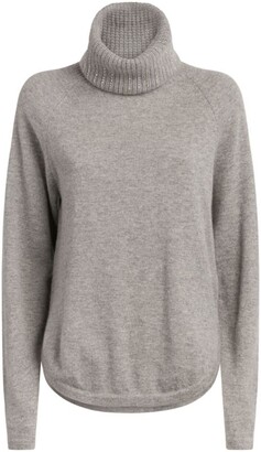 William Sharp Gem-Embellished Rollneck Sweater