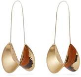 Thumbnail for your product : Albus Lumen - X Ryan Storer Painted Hoop Earrings - Womens - Orange