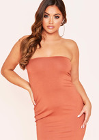 Thumbnail for your product : Ever New Rosalie Tan Bandeau Basic Jersey Mini Dress