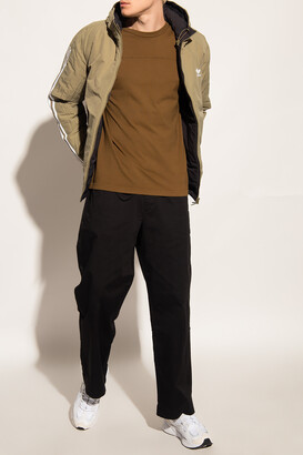 adidas green reversible jacket