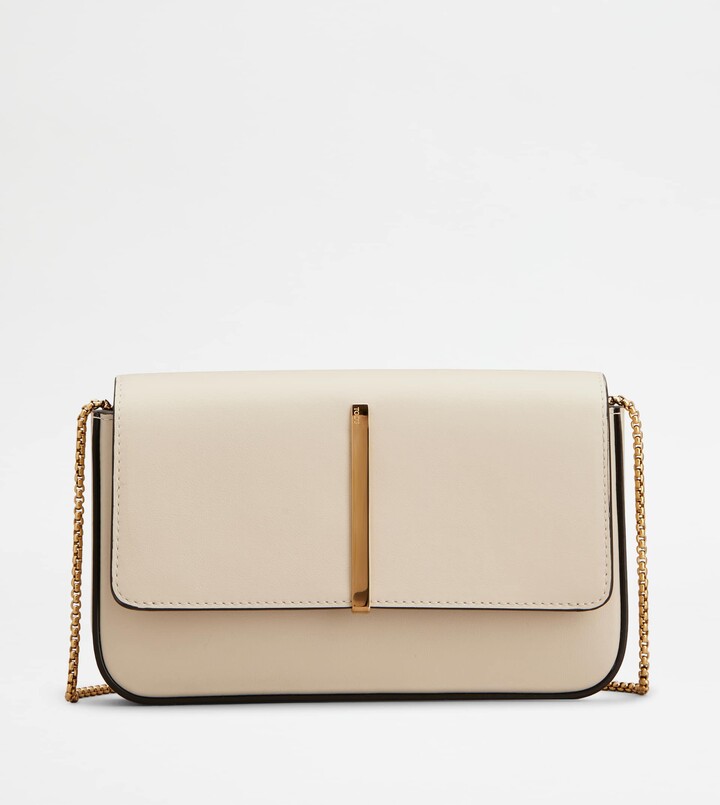 Tod's Di Bag Folio in Leather Mini