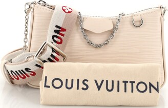 Louis Vuitton Easy Pouch on Strap Epi Leather with Canvas - ShopStyle  Shoulder Bags