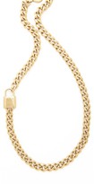 Thumbnail for your product : Michael Kors Single Padlock Station Necklace