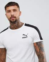 Thumbnail for your product : Puma T7 Muscle Fit T-Shirt In White 57635202