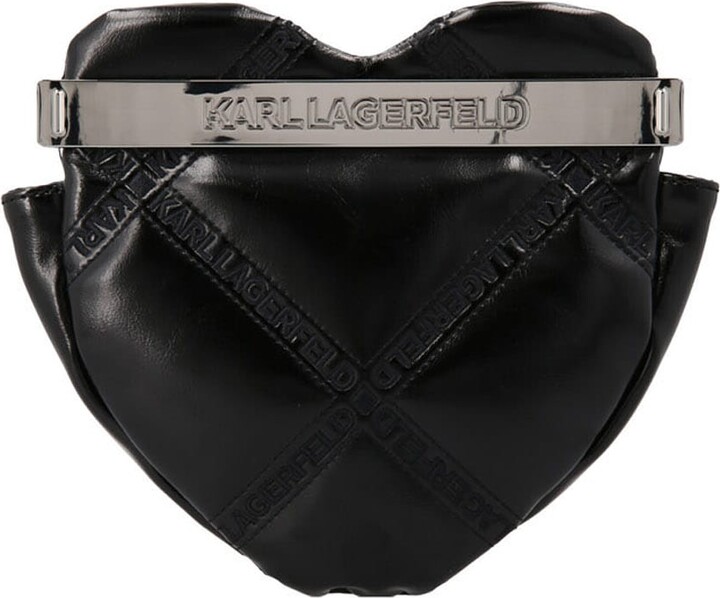 Karl Lagerfeld K/ikonik Chain-linked Clutch Bag
