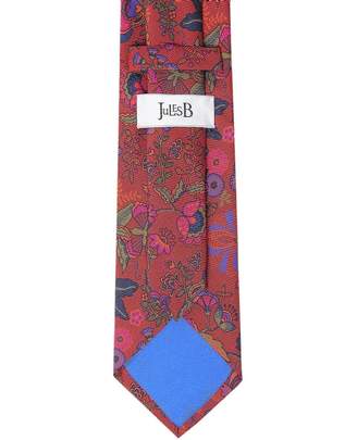 Jules B Floral Silk Tie