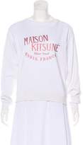 Thumbnail for your product : MAISON KITSUNÉ Crew Neck Sweater
