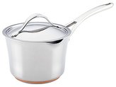 Thumbnail for your product : Anolon Nouvelle Stainless - 3.5 Qt. Covered Straining Saucepan