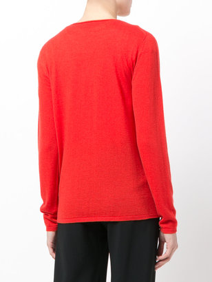 Iris von Arnim V-neck cashmere jumper