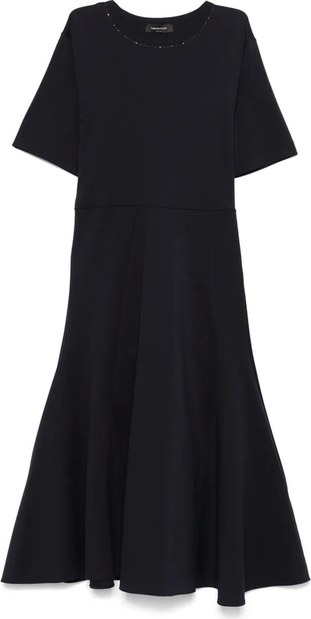 Fabiana Filippi Bead-Detail Midi Dress