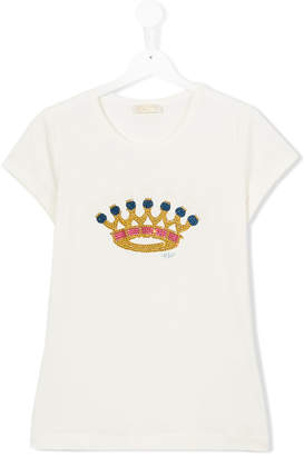 MonnaLisa crown detail T-shirt