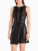 Thumbnail for your product : Leather Mini Dress with Belt