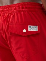 Thumbnail for your product : Polo Ralph Lauren Logo-embroidered Swim Shorts - Red