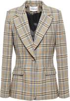 Thumbnail for your product : Claudie Pierlot Valerie Checked Woven Blazer