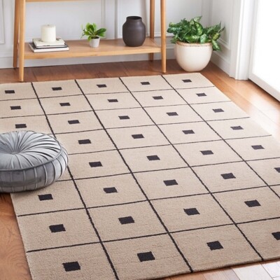 Safavieh Martha Stewart Collection Checkered 6' x 6' Square Area Rug