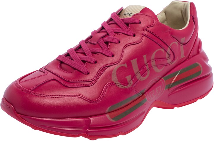 pink gucci shoes
