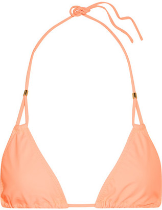 Heidi Klein Bermuda Triangle Bikini Top - Peach