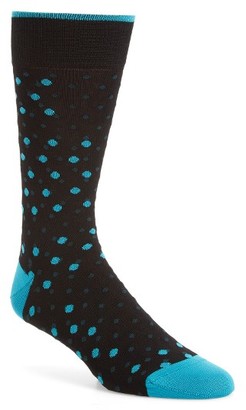 Bugatchi Men's Polka Dot Socks