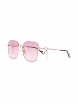 Thumbnail for your product : Chloé Sunglasses Frameless Gradient Sunglasses