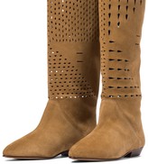 Thumbnail for your product : Isabel Marant Soren suede knee-high boots