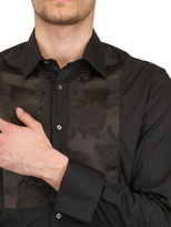 Thumbnail for your product : Slim Fit Handmade Jaquard Plastron Shirt
