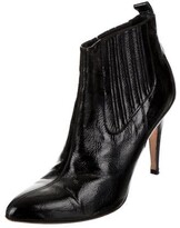 Thumbnail for your product : Brian Atwood Patent Leather Ankle Boots