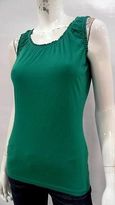 Thumbnail for your product : Merona NEW Womens S Soft Cami Tank Top Pull Over Scoop Neck Ruched CHOP 2JZQz1