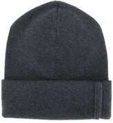 Thumbnail for your product : Brunello Cucinelli Ribbed Knitted Beanie